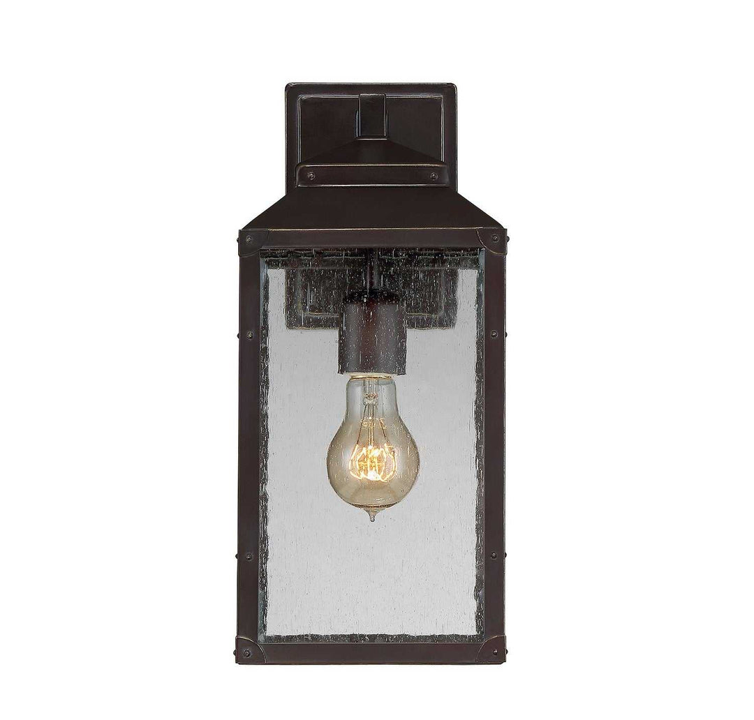 Savoy House - 5-341-213 - One Light Wall Mount - Brennan - English Bronze w/Gold