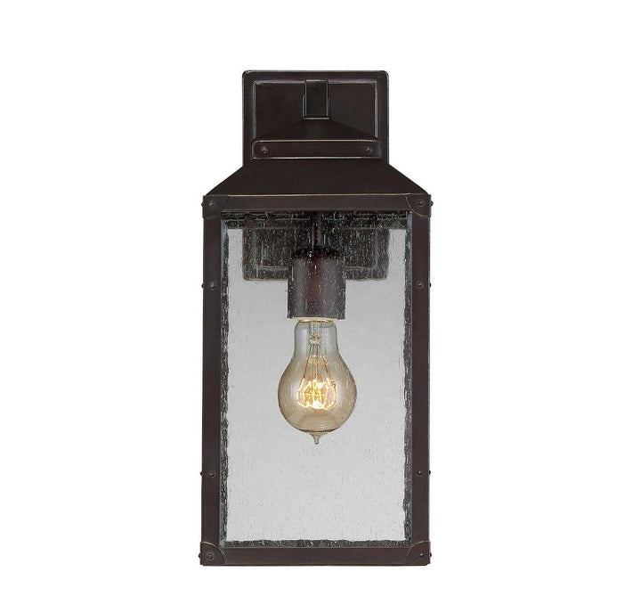 Savoy House - 5-341-213 - One Light Wall Mount - Brennan - English Bronze w/Gold