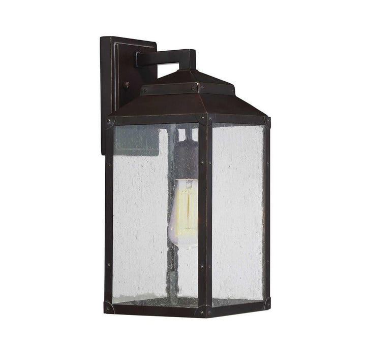 Savoy House - 5-341-213 - One Light Wall Mount - Brennan - English Bronze w/Gold