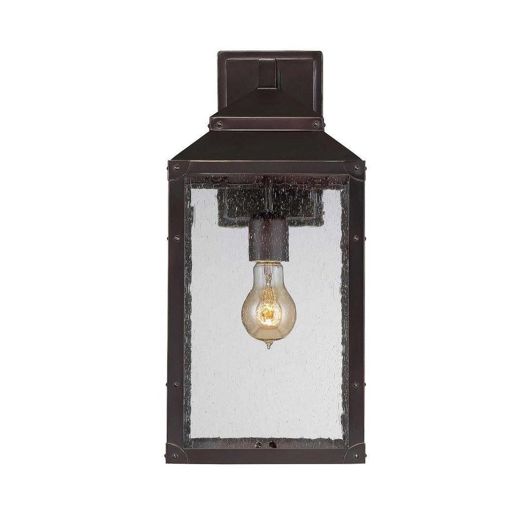 Savoy House - 5-344-213 - One Light Wall Mount - Brennan - English Bronze w/Gold