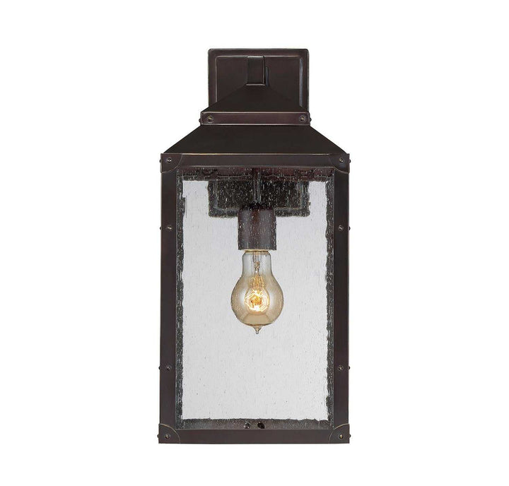Savoy House - 5-344-213 - One Light Wall Mount - Brennan - English Bronze w/Gold
