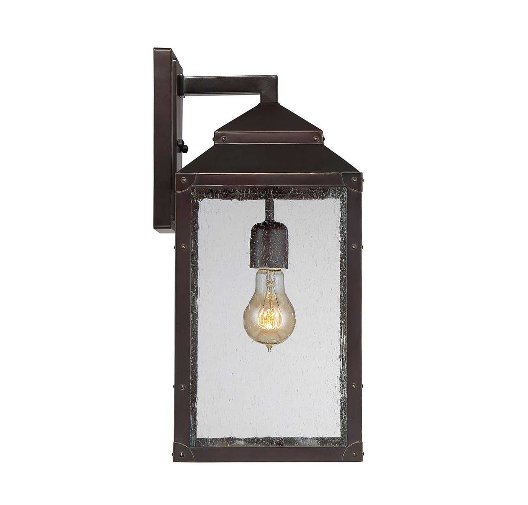 Savoy House - 5-344-213 - One Light Wall Mount - Brennan - English Bronze w/Gold