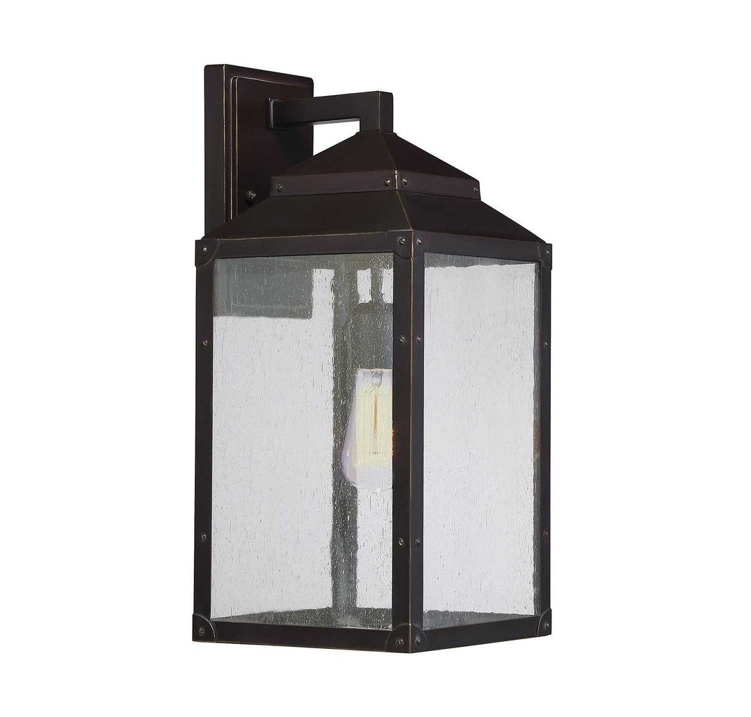 Brennan One Light Wall Mount in English Bronze with Gold Savoy House