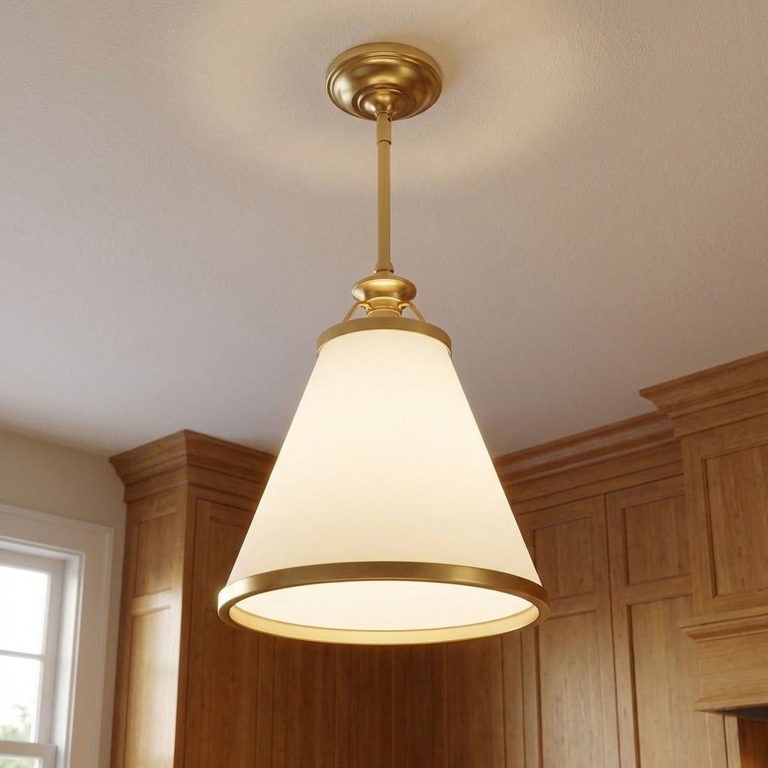 Savoy House - 7-130-1-63 - One Light Pendant - Ashmont - Warm Brass Lustre
