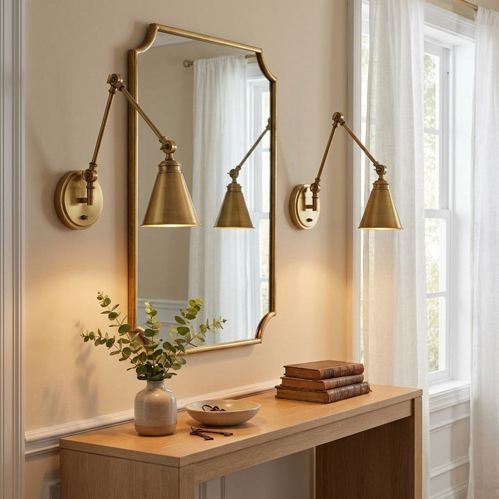 Savoy House - 9-961CP-1-322 - One Light Wall Sconce - Morland - Warm Brass