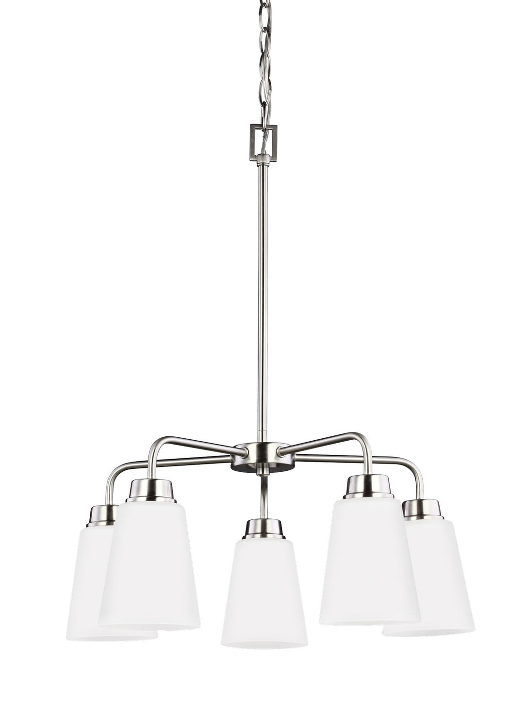 Generation Lighting Canada - 3115205-962 - Five Light Chandelier - Kerrville - Brushed Nickel