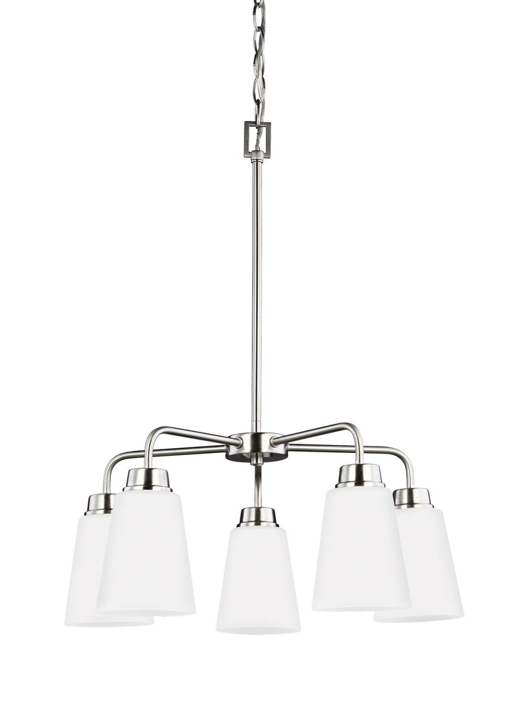 Generation Lighting Canada - 3115205-962 - Five Light Chandelier - Kerrville - Brushed Nickel