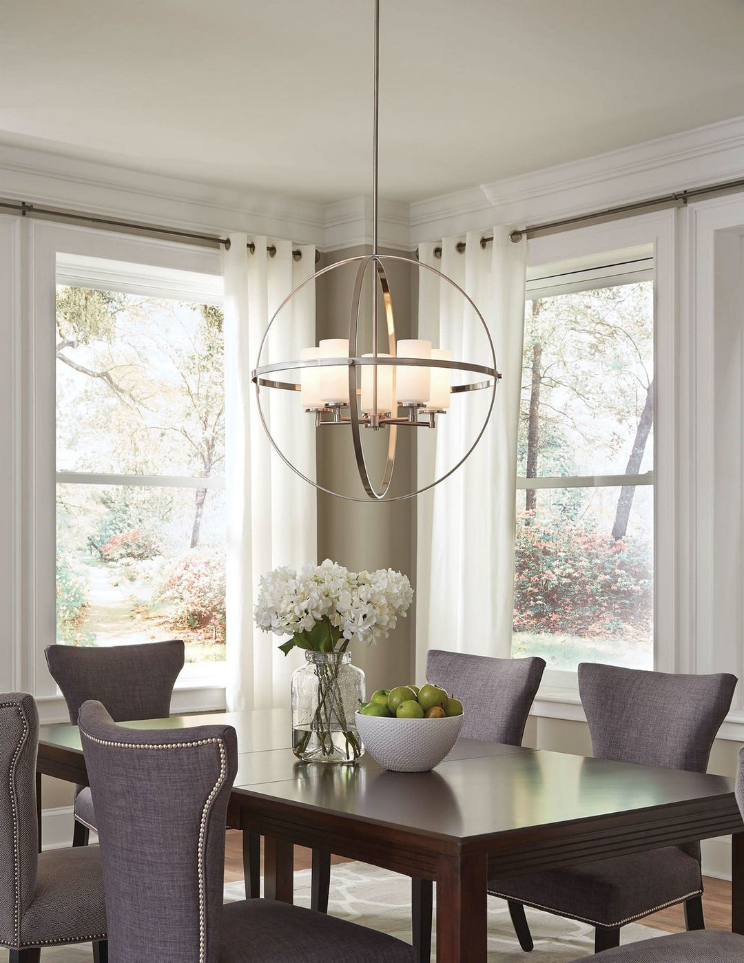 Generation Lighting Canada - 3124605-962 - Five Light Chandelier - Alturas - Brushed Nickel