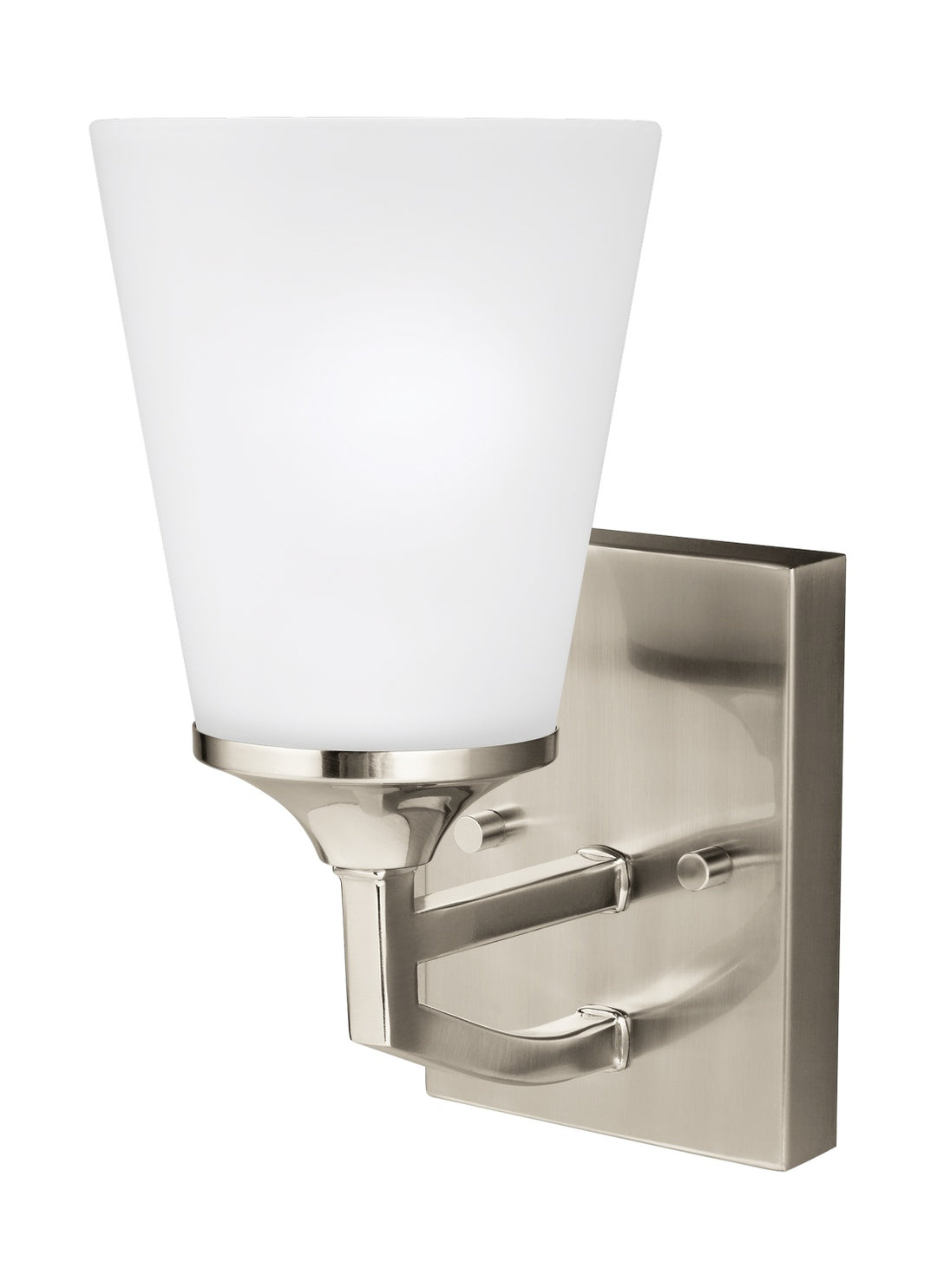 Generation Lighting Canada - 4124501-962 - One Light Wall / Bath Sconce - Hanford - Brushed Nickel