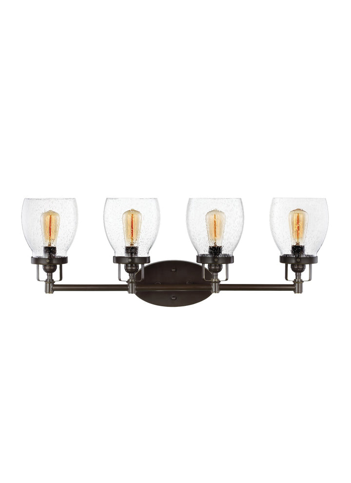 Belton Four Light Wall/ Bath in Bronze - available from The Lighting Shoppe, trusted by Canadian homeowners