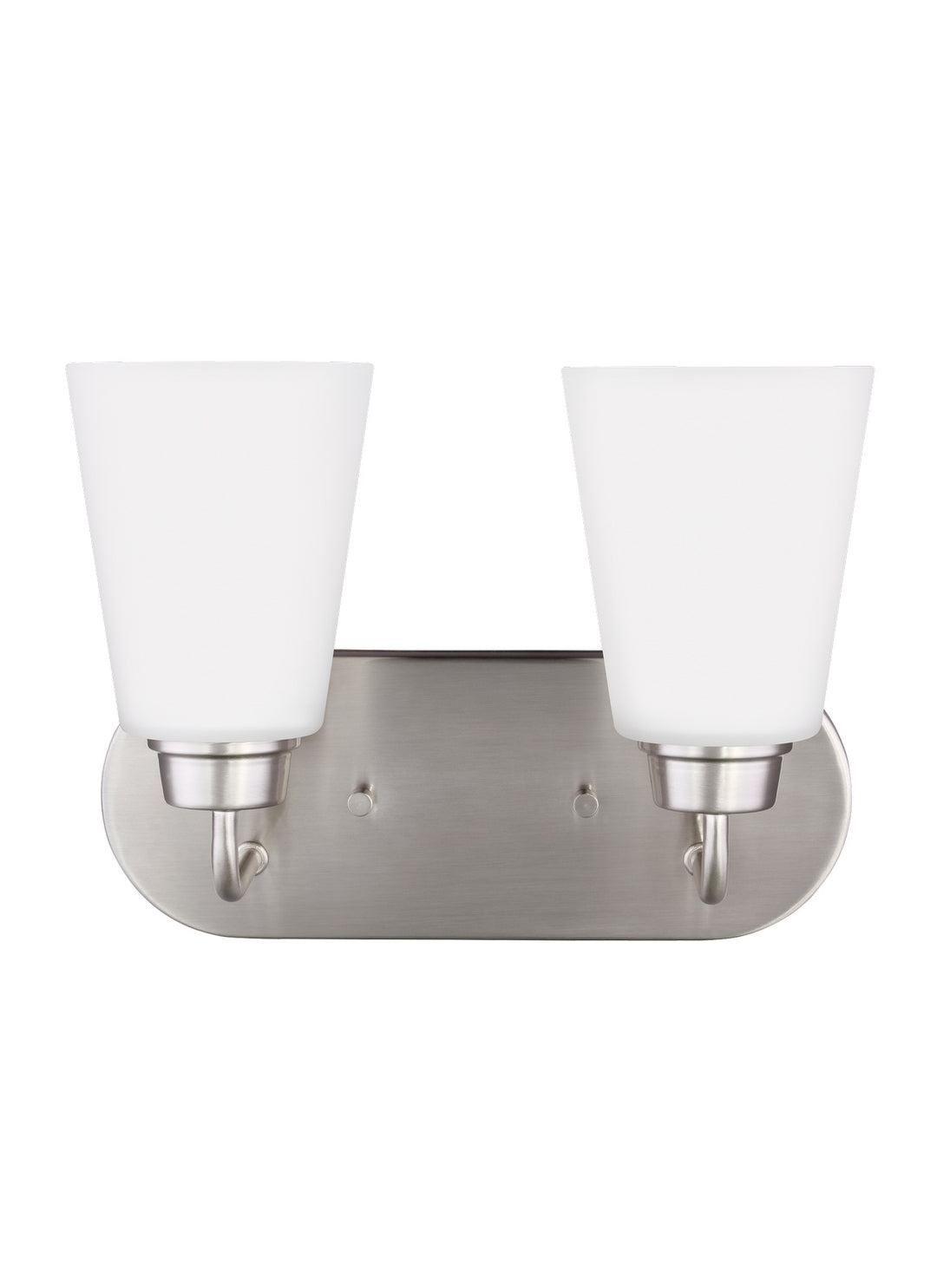 Kerrville Two Light Wall / Bath in Brushed Nickel - available from The Lighting Shoppe, trusted by Canadian homeowners