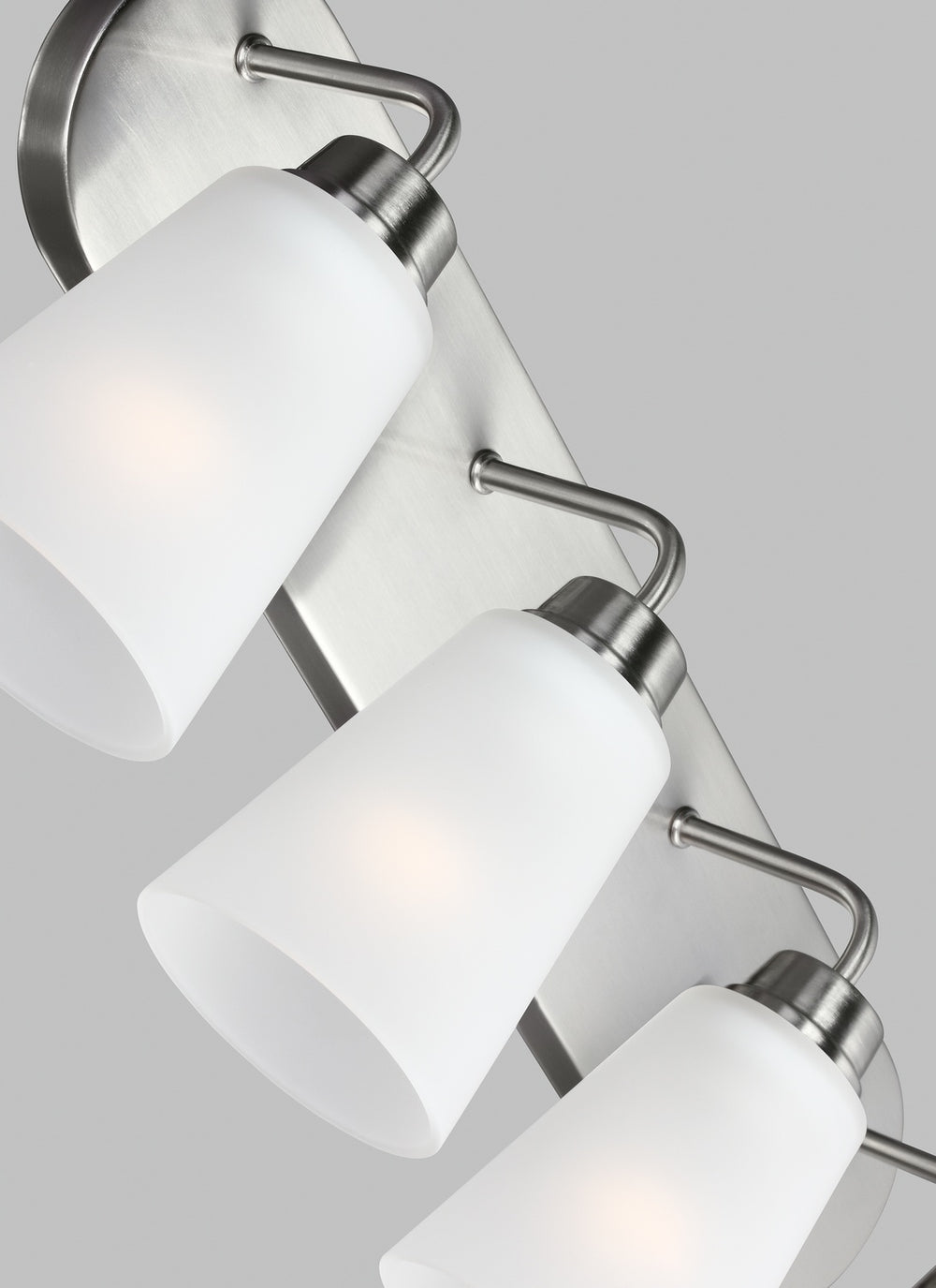 Generation Lighting Canada - 4415204-962 - Four Light Wall / Bath - Kerrville - Brushed Nickel