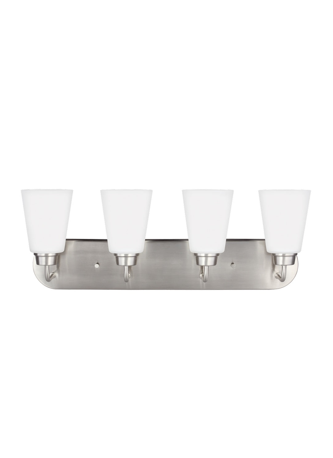 Kerrville Four Light Wall / Bath in Brushed Nickel - available from The Lighting Shoppe, trusted by Canadian homeowners