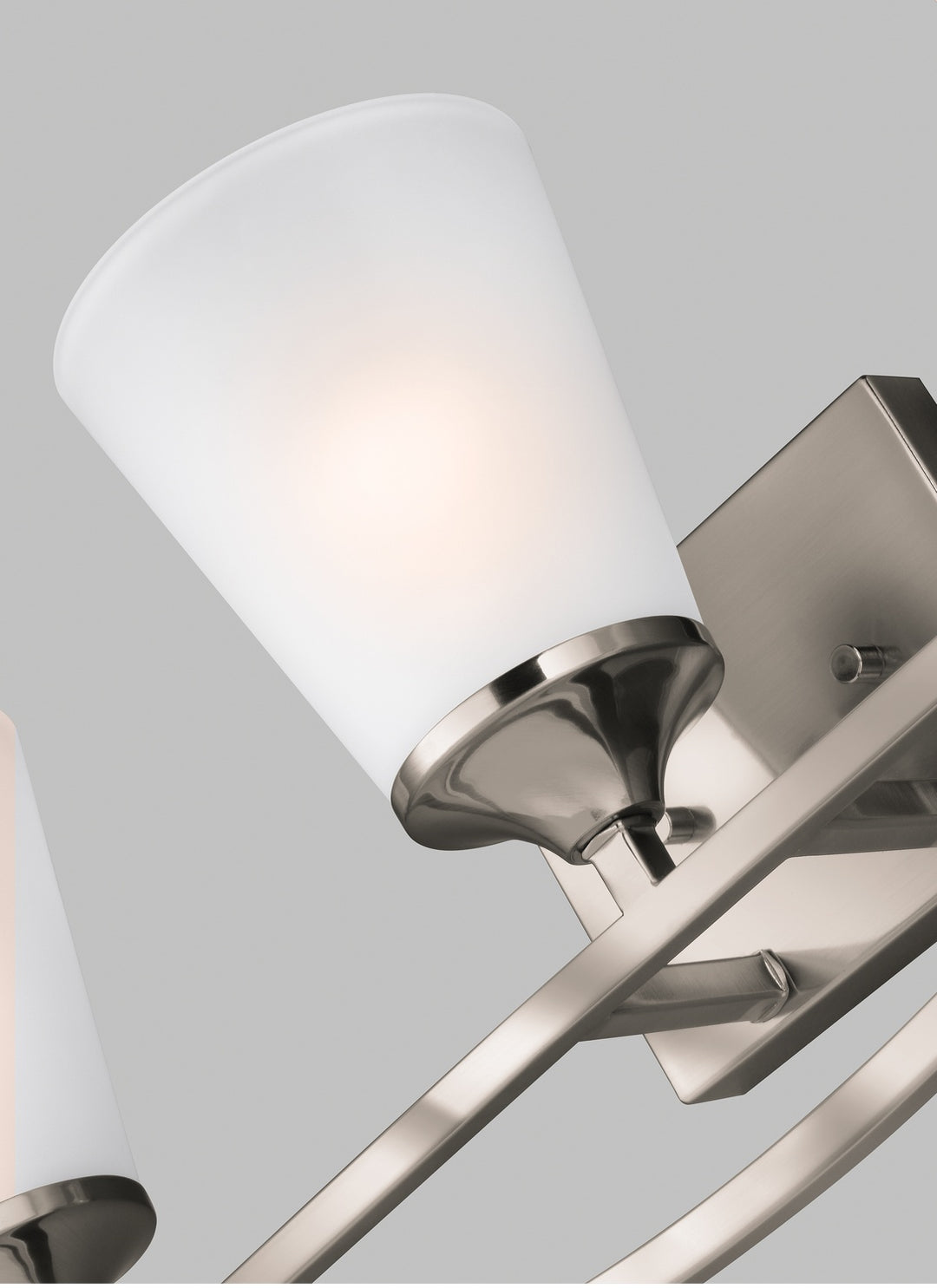 Generation Lighting Canada - 4424503-962 - Three Light Wall / Bath - Hanford - Brushed Nickel