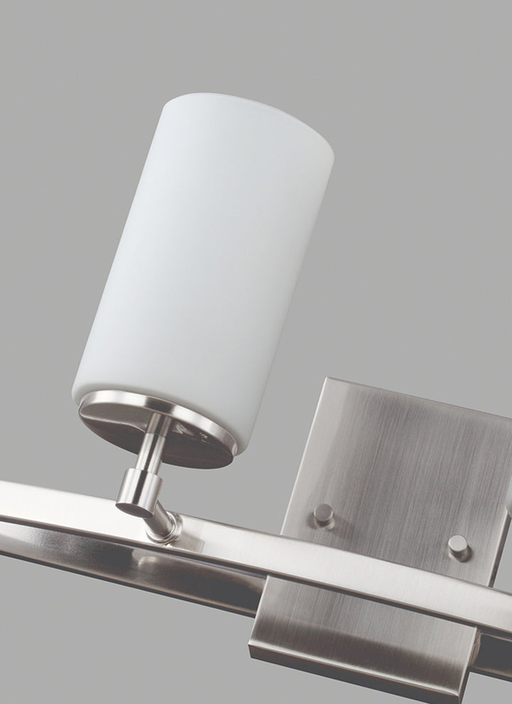 Generation Lighting Canada - 4424604-962 - Four Light Wall / Bath - Alturas - Brushed Nickel