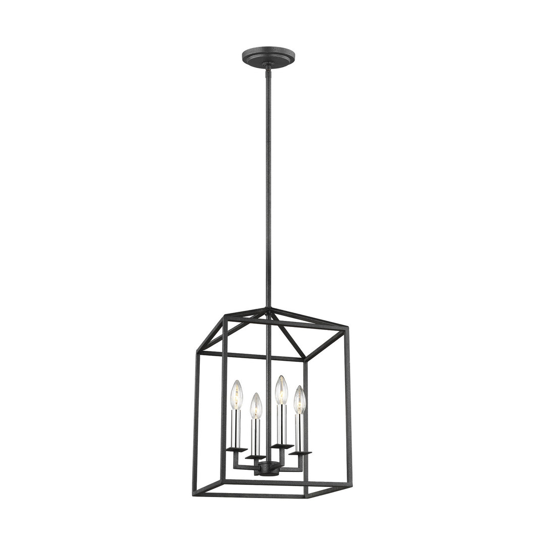 Generation Lighting Canada - 5115004-112 - Four Light Hall / Foyer - Perryton - Midnight Black