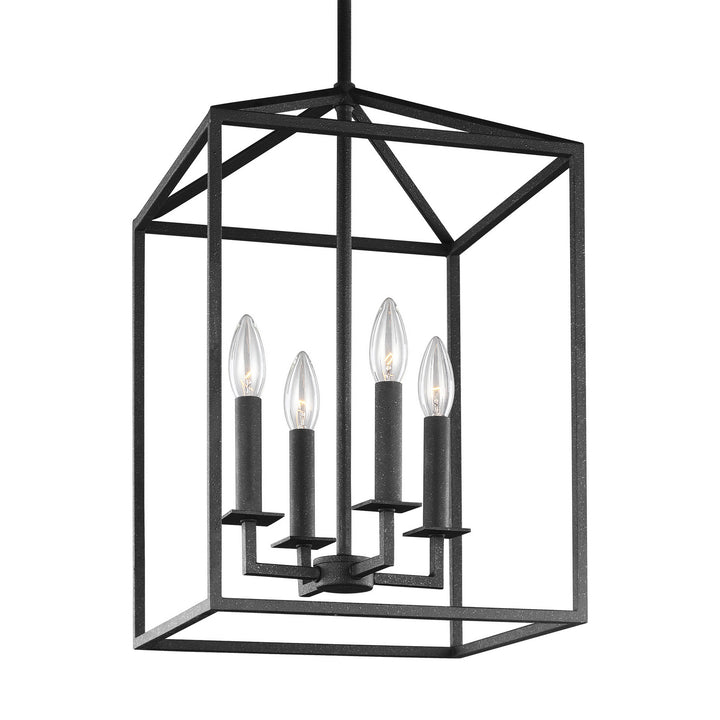 Generation Lighting Canada - 5115004-112 - Four Light Hall / Foyer - Perryton - Midnight Black