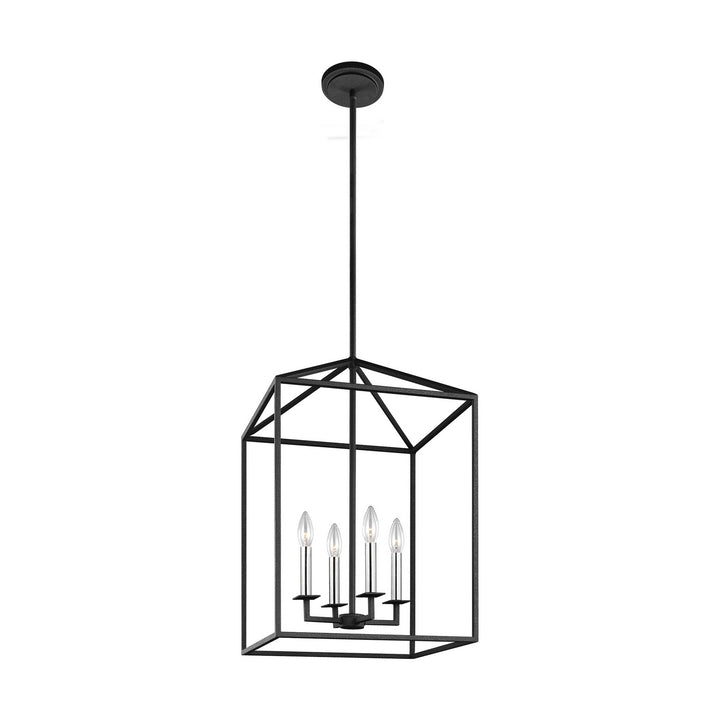 Generation Lighting Canada - 5215004-112 - Four Light Hall / Foyer - Perryton - Midnight Black