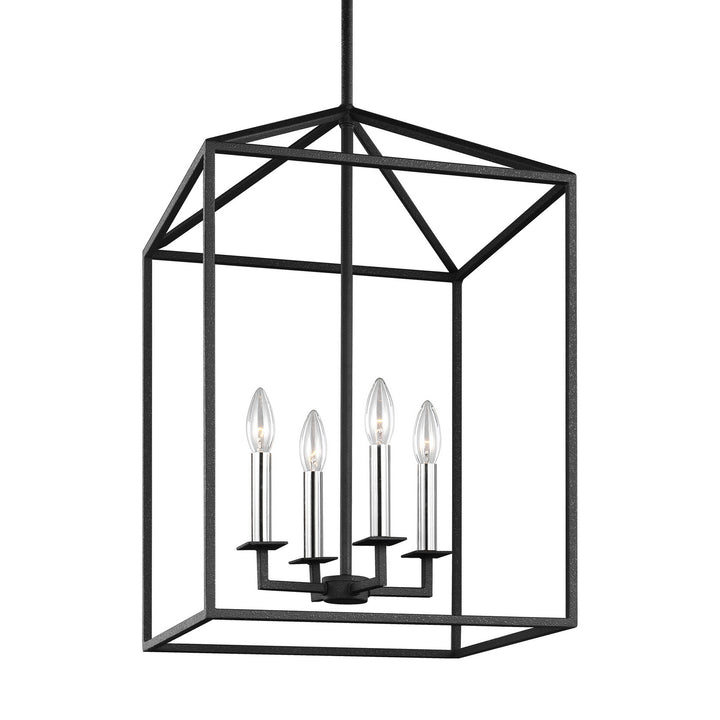 Generation Lighting Canada - 5215004-112 - Four Light Hall / Foyer - Perryton - Midnight Black