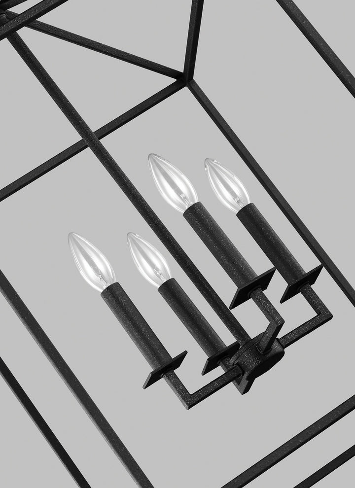 Generation Lighting Canada - 5215004-112 - Four Light Hall / Foyer - Perryton - Midnight Black