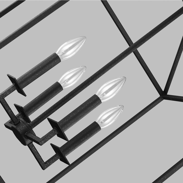 Generation Lighting Canada - 5215004-112 - Four Light Hall / Foyer - Perryton - Midnight Black