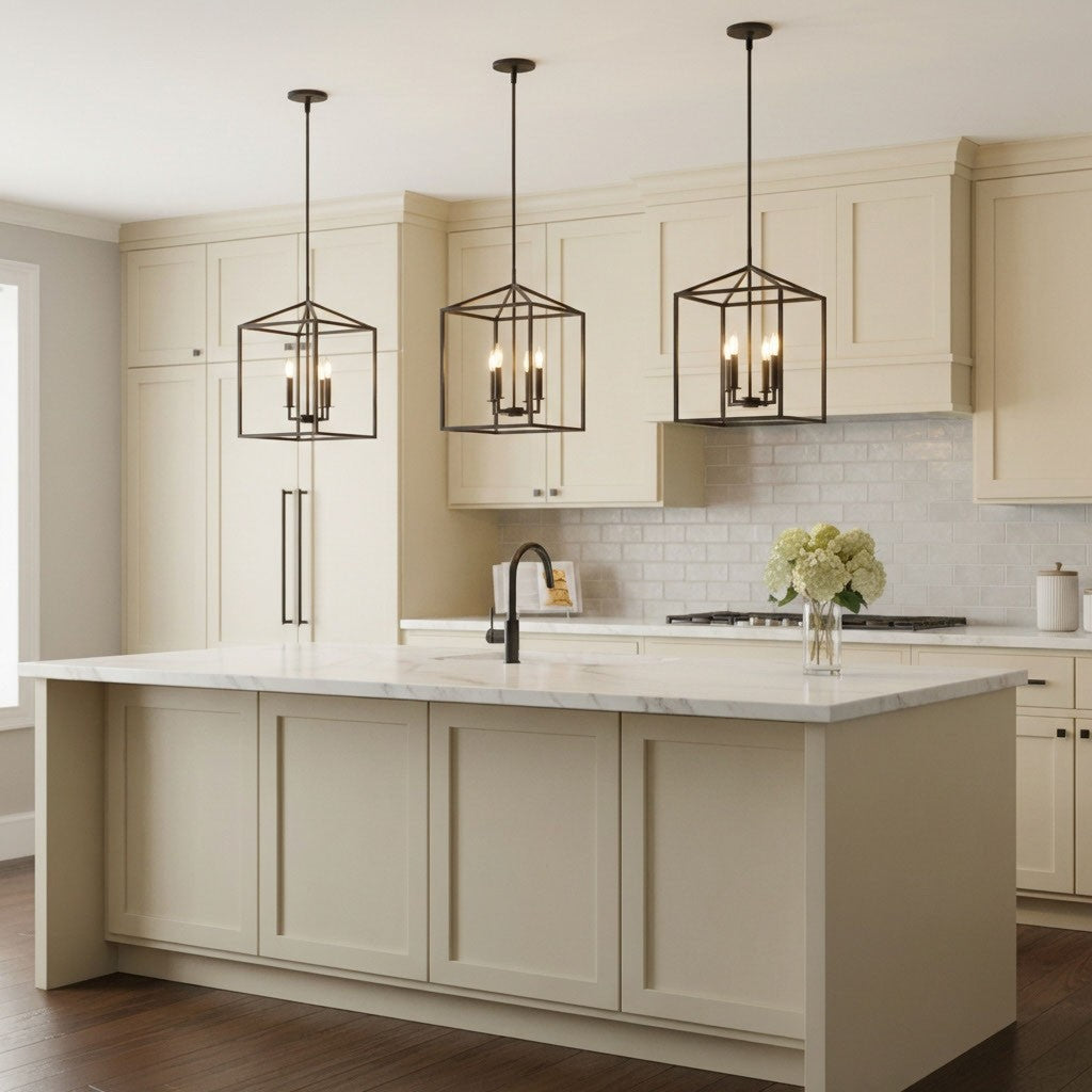 Generation Lighting Canada - 5215004-112 - Four Light Hall / Foyer - Perryton - Midnight Black
