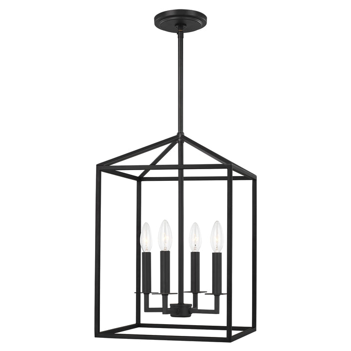 Generation Lighting Canada - 5215004-112 - Four Light Hall / Foyer - Perryton - Midnight Black