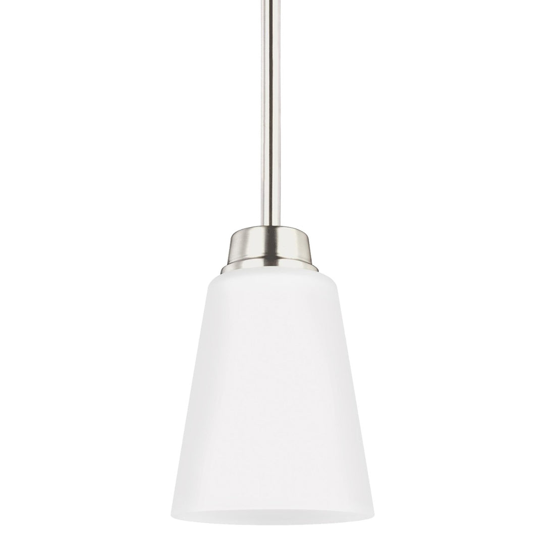 Generation Lighting Canada - 6115201-962 - One Light Mini-Pendant - Kerrville - Brushed Nickel