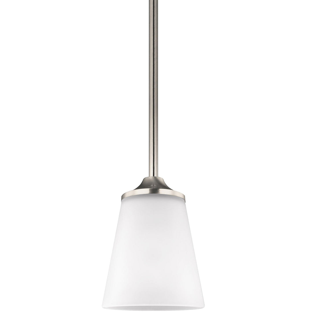 Generation Lighting Canada - 6124501-962 - One Light Mini-Pendant - Hanford - Brushed Nickel