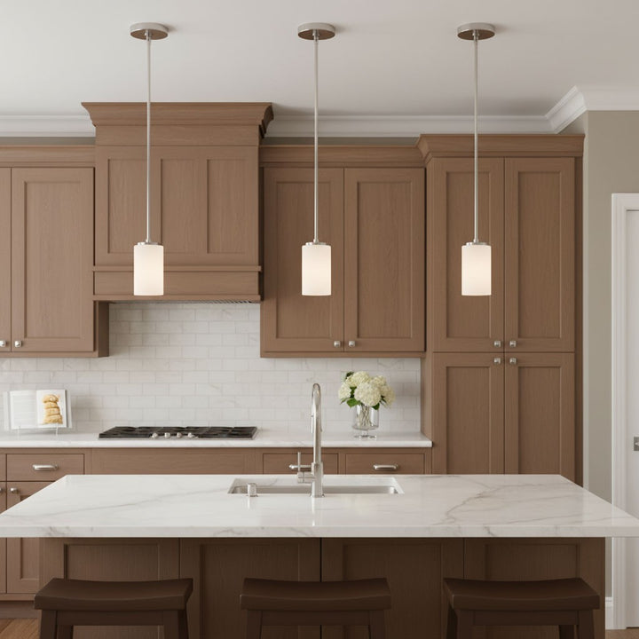 Generation Lighting Canada - 6124601-962 - One Light Mini-Pendant - Alturas - Brushed Nickel