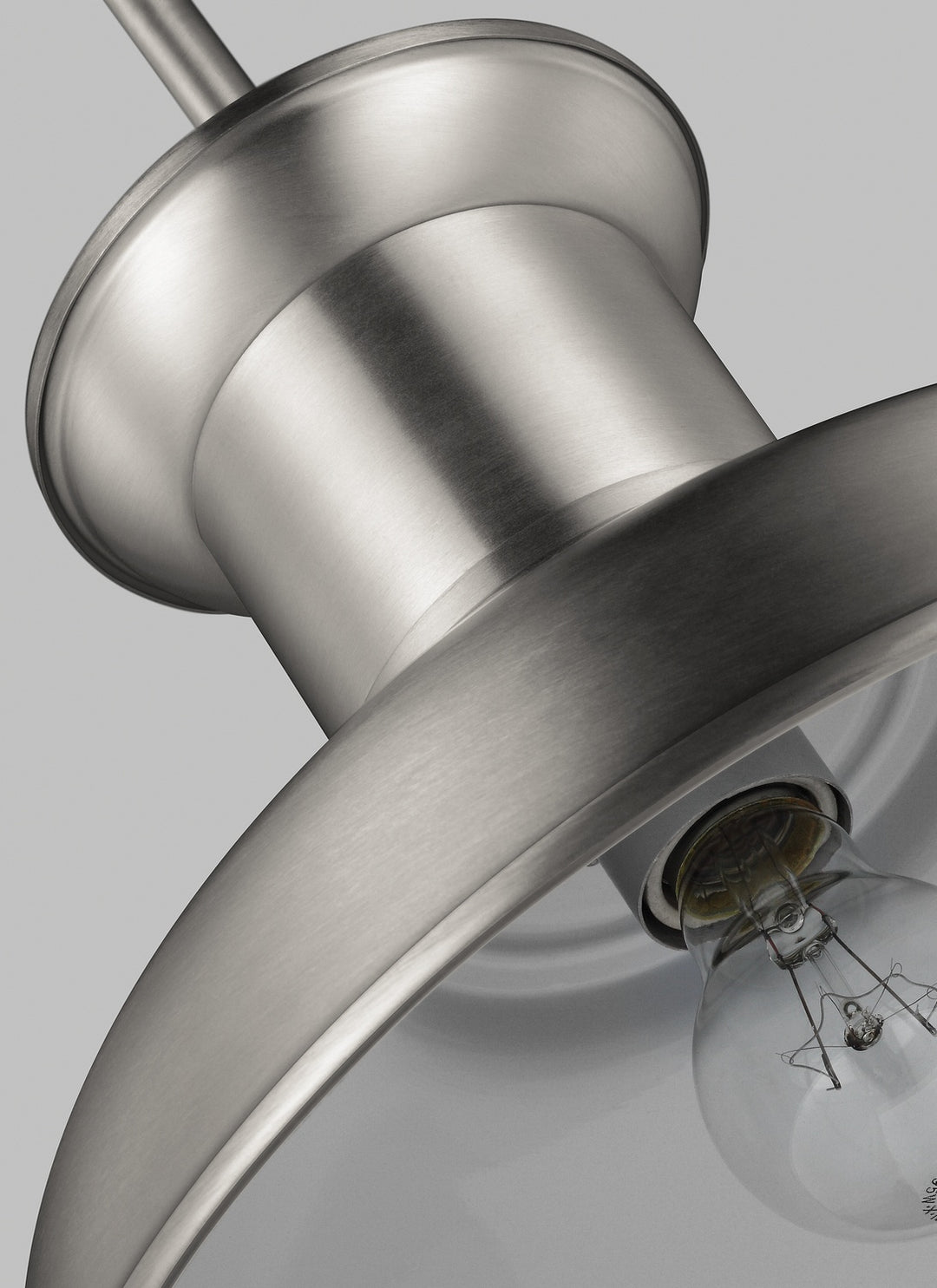 Generation Lighting Canada - 6247701-04 - One Light Outdoor Pendant - Fredricksburg - Satin Aluminum