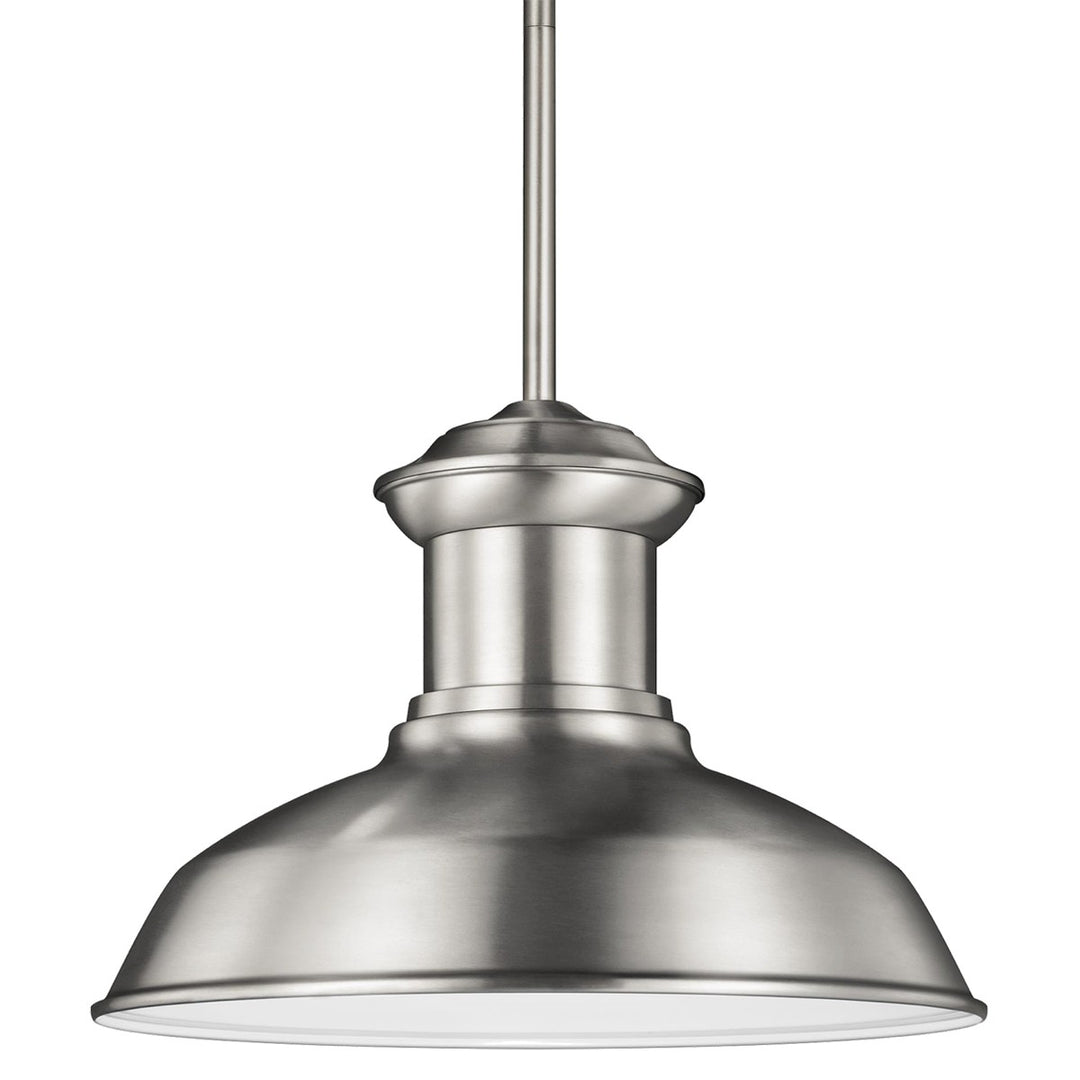 Generation Lighting Canada - 6247701-04 - One Light Outdoor Pendant - Fredricksburg - Satin Aluminum