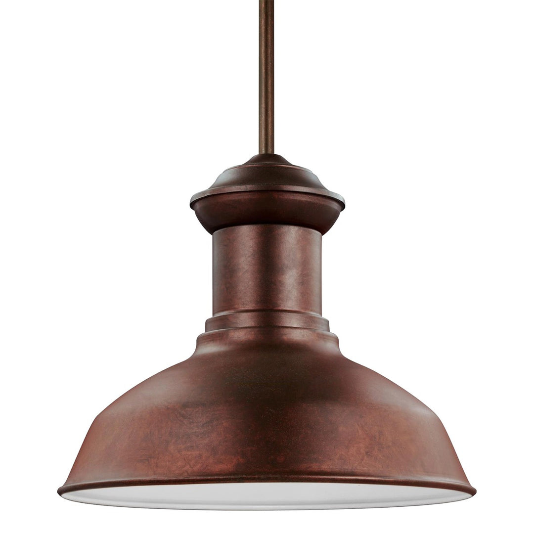 Generation Lighting Canada - 6247701-44 - One Light Outdoor Pendant - Fredricksburg - Weathered Copper