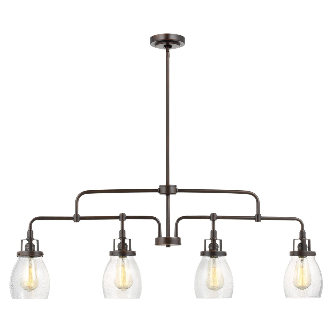 Generation Lighting Canada - 6614504-710 - Four Light Island Pendant - Belton - Bronze