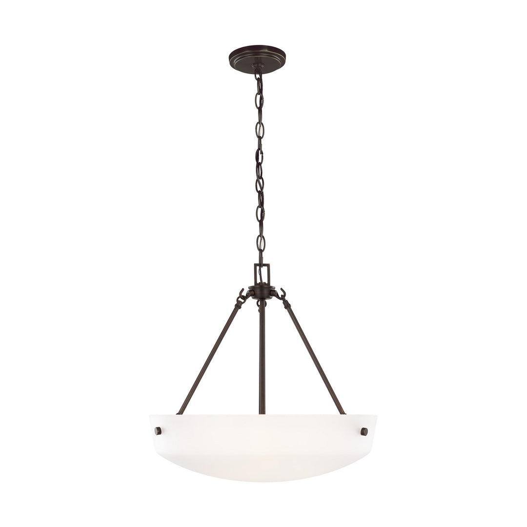Generation Lighting Canada - 6615203-710 - Three Light Pendant - Kerrville - Bronze