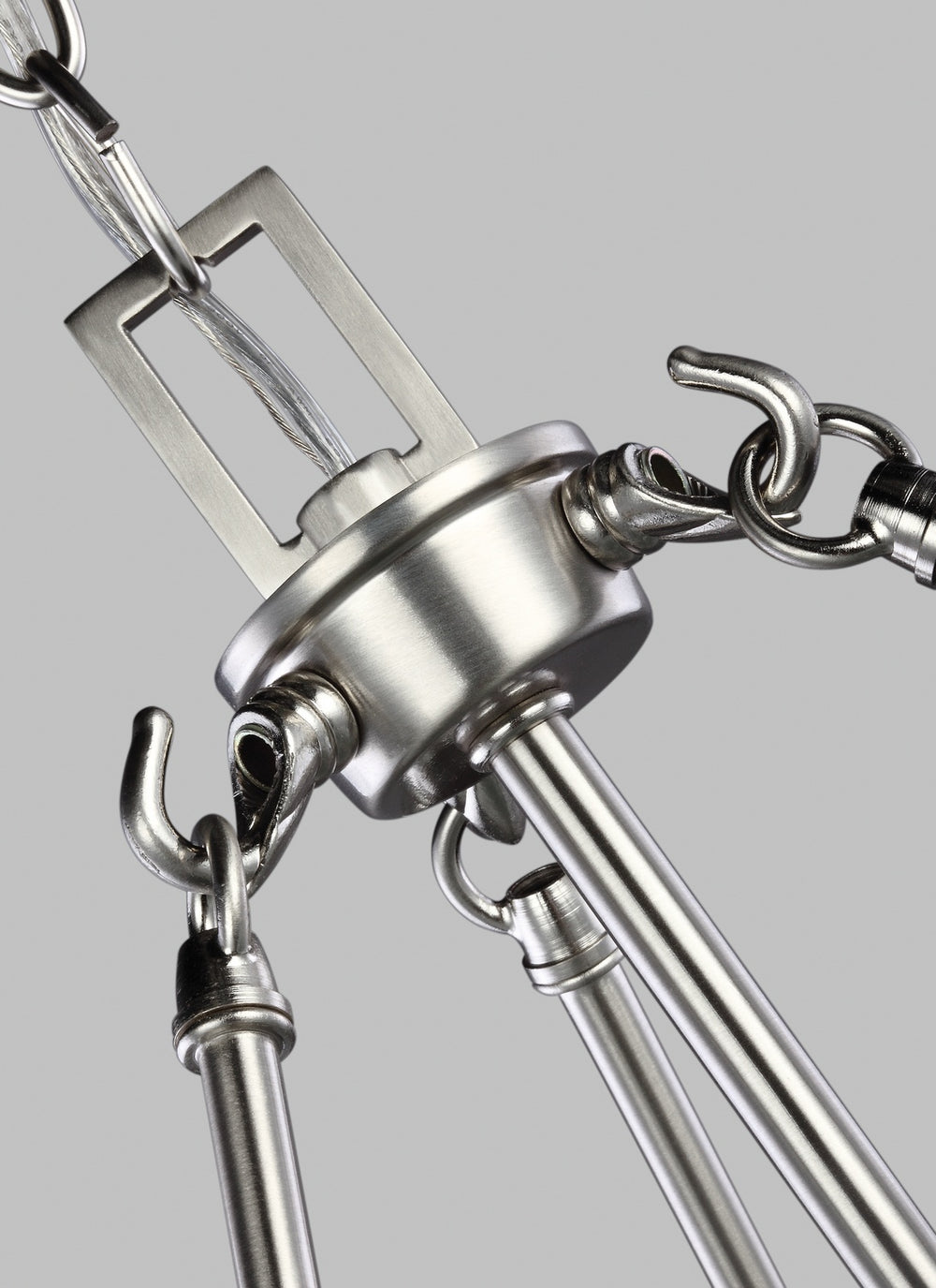 Generation Lighting Canada - 6615203-962 - Three Light Pendant - Kerrville - Brushed Nickel