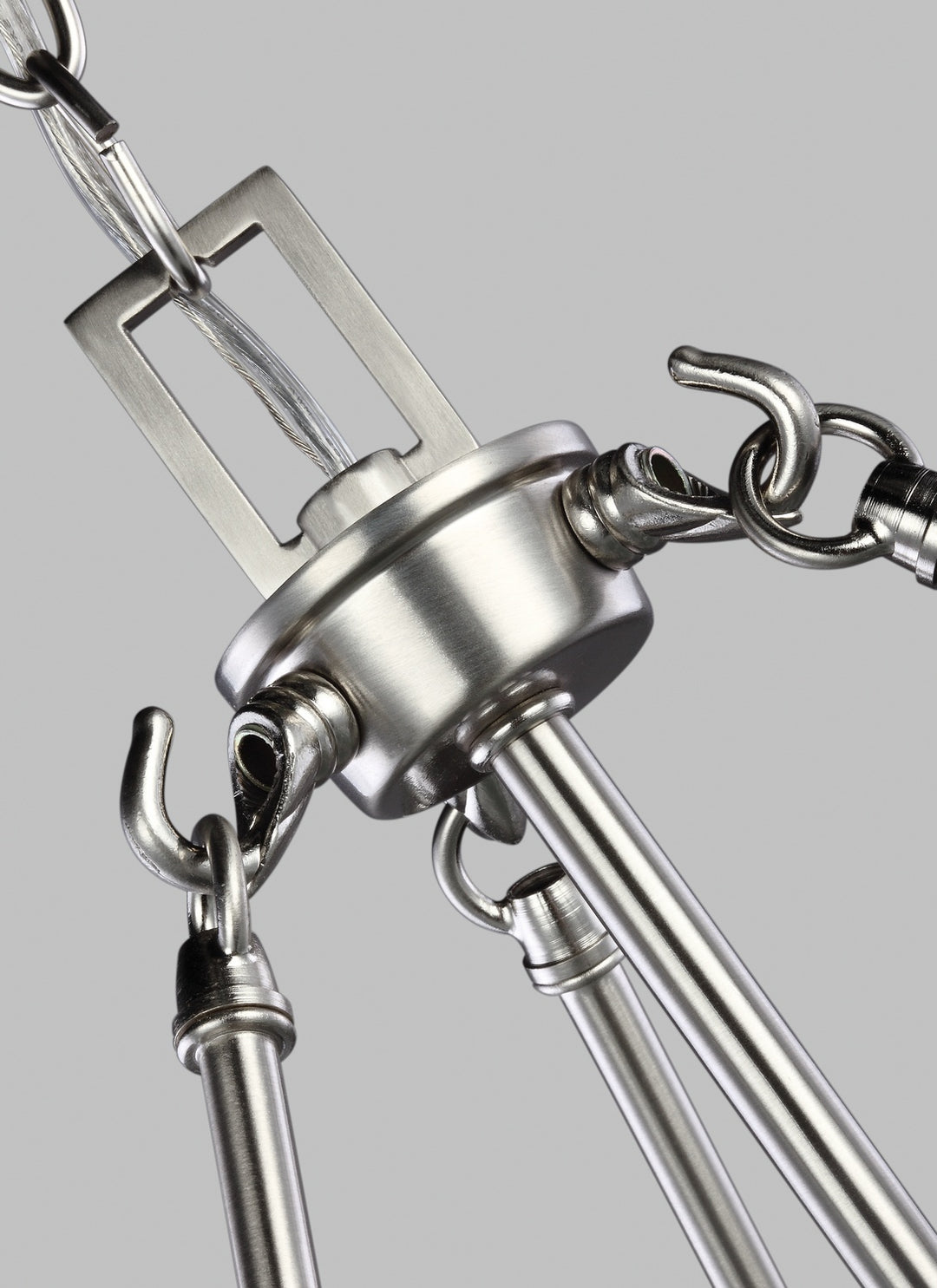 Generation Lighting Canada - 6615203-962 - Three Light Pendant - Kerrville - Brushed Nickel