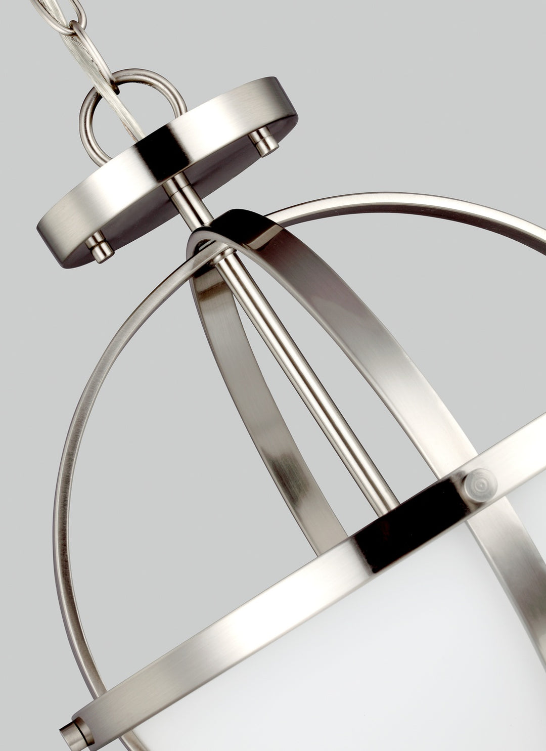 Generation Lighting Canada - 7724602-962 - Two Light Semi-Flush Convertible Pendant - Alturas - Brushed Nickel