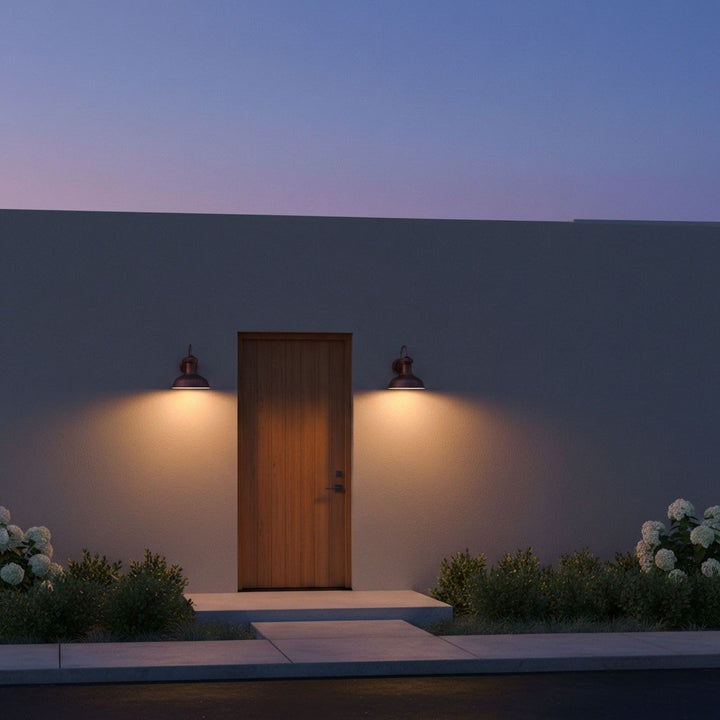 Generation Lighting Canada - 8547701-44 - One Light Outdoor Wall Lantern - Fredricksburg - Weathered Copper