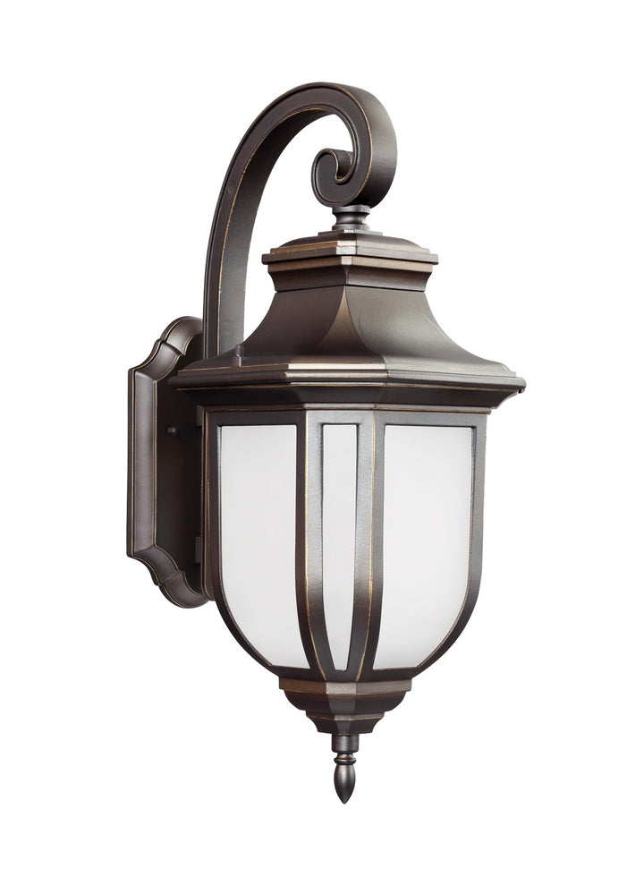 Childress One Light Outdoor Wall Lantern in Antique Bronze - available from The Lighting Shoppe, trusted by Canadian homeowners