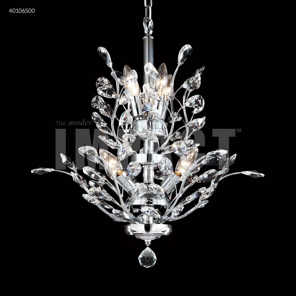 James R. Moder Canada - 40106S00 - Seven Light Chandelier - Regalia - Silver