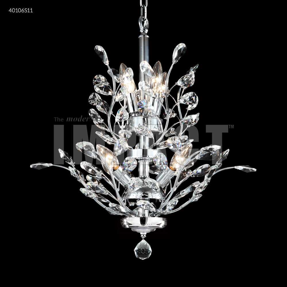 Regalia Seven Light Chandelier in Silver James R. Moder Canada
