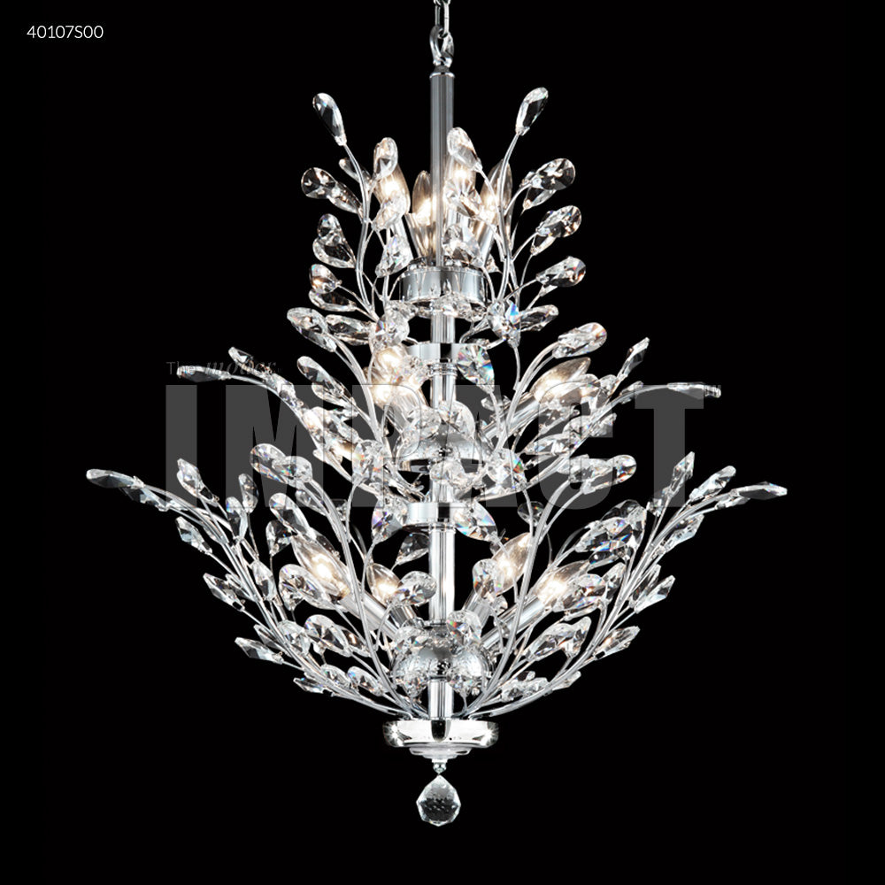 James R. Moder Canada - 40107S00 - 11 Light Chandelier - Regalia - Silver