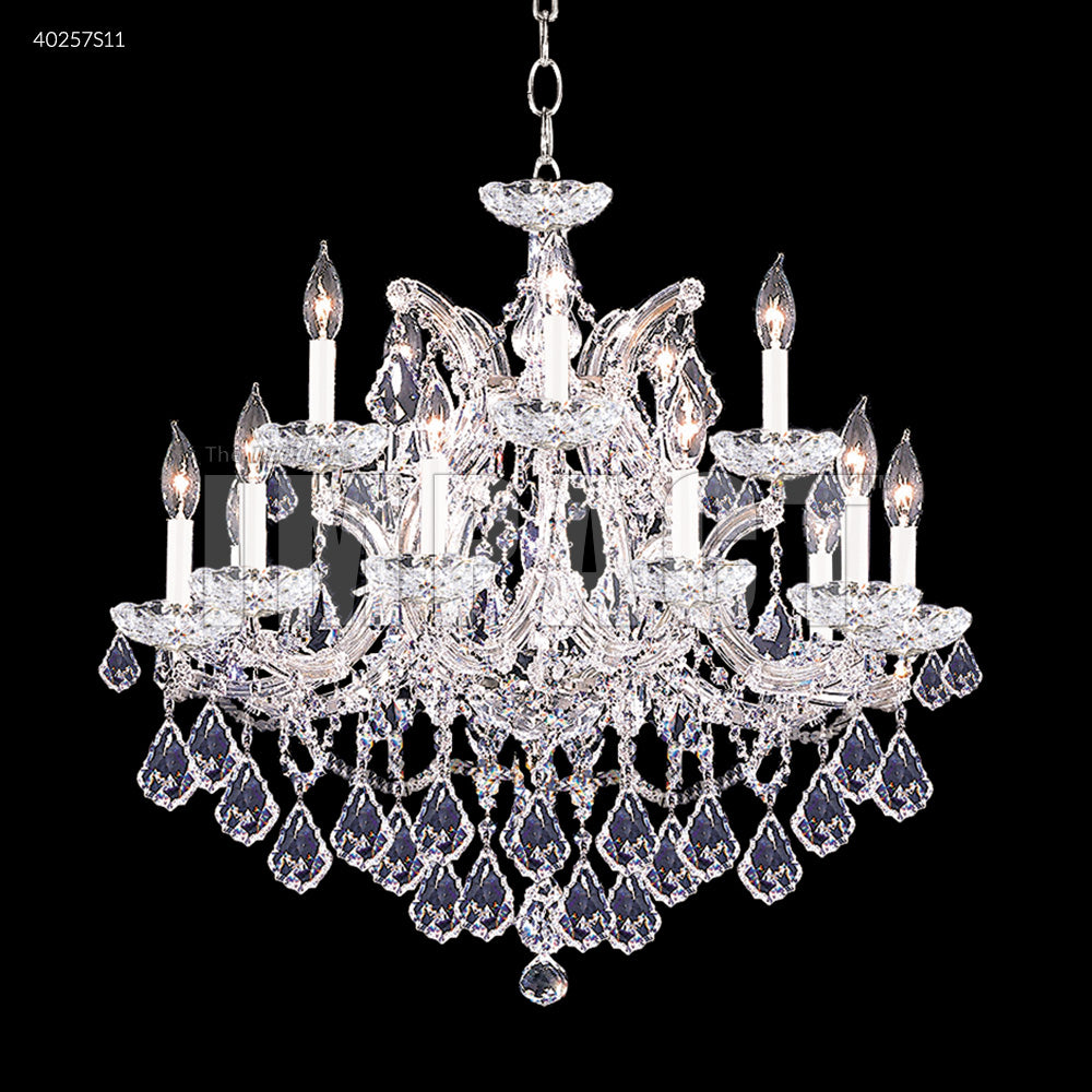 James R. Moder Canada - 40257S11 - 16 Light Chandelier - Maria Theresa - Silver