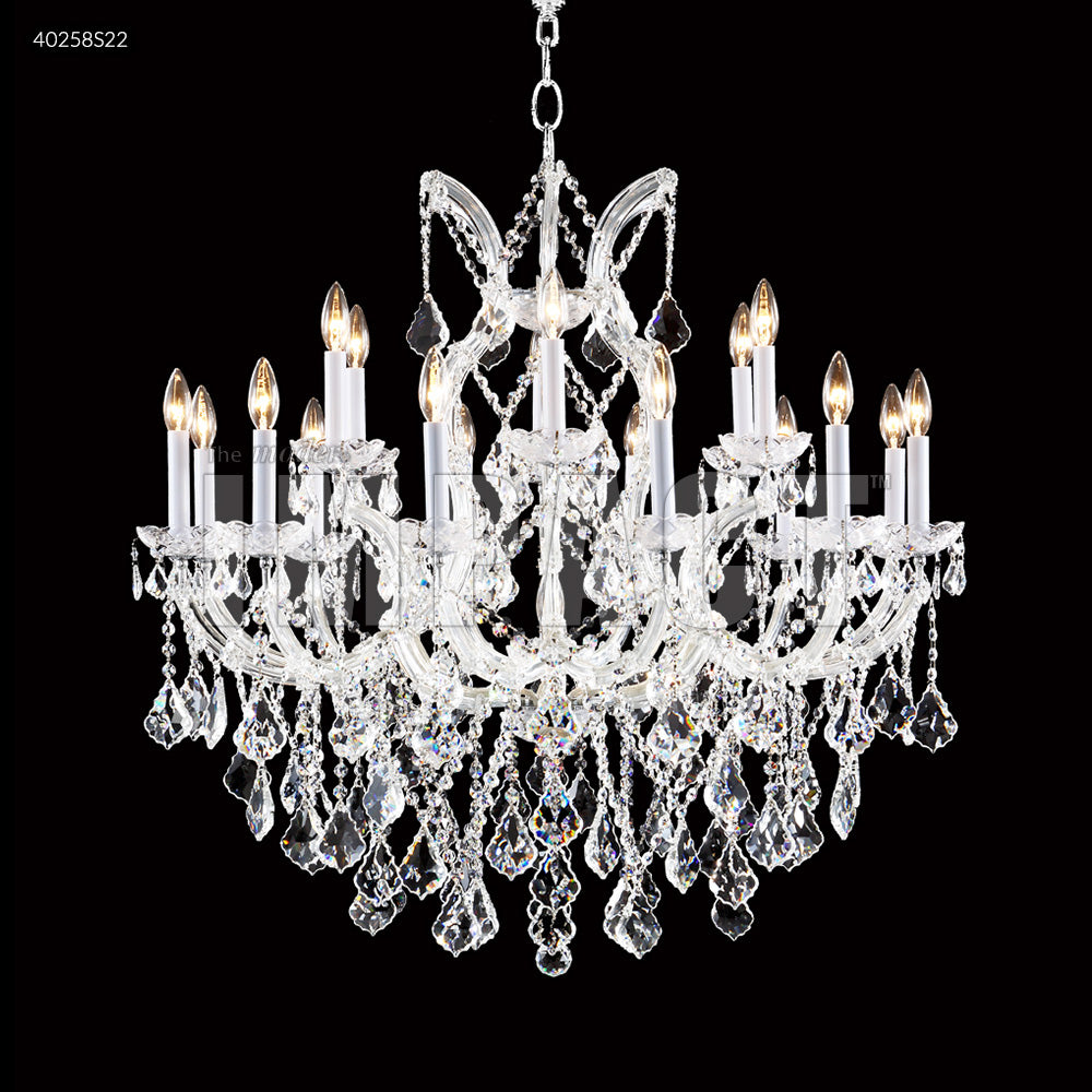 James R. Moder Canada - 40258S22 - 19 Light Chandelier - Maria Theresa - Silver