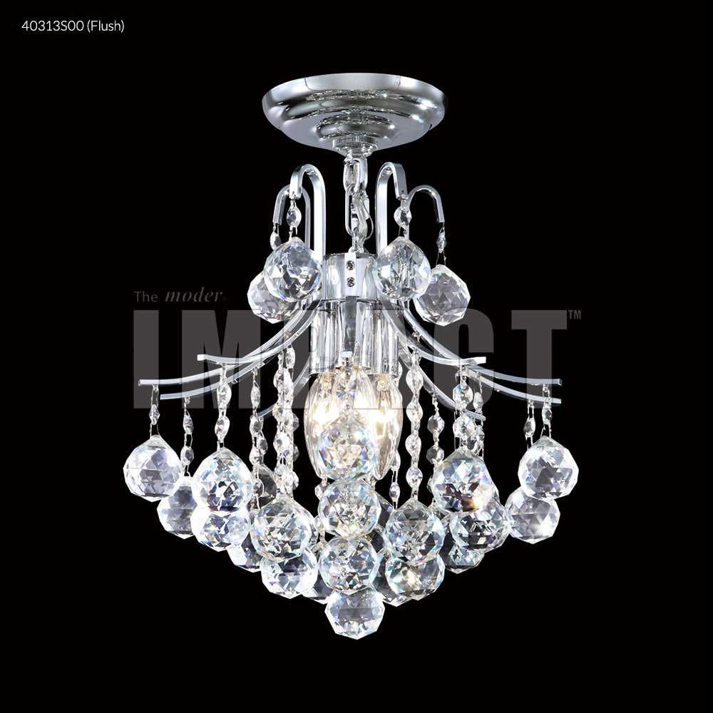 Cascade Three Light Dual Mount in Silver James R. Moder Canada