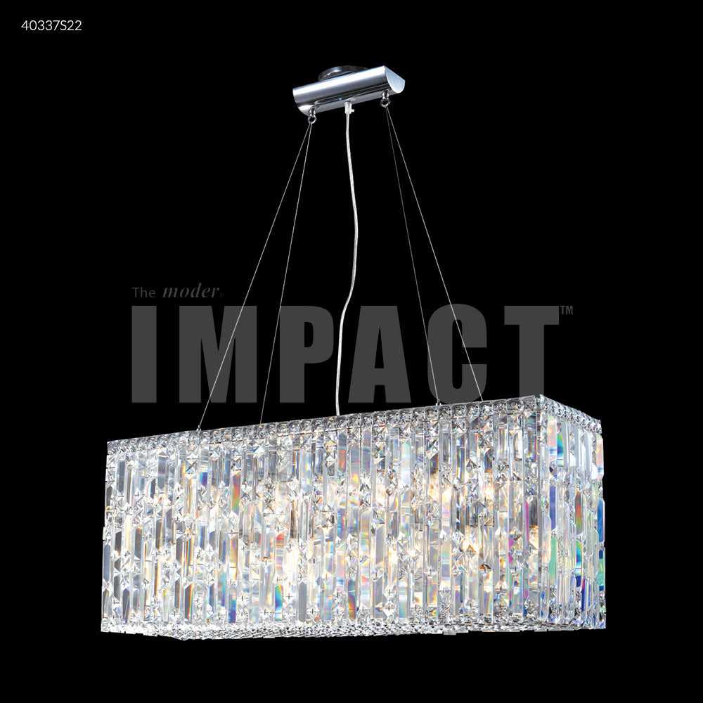 Contemporary 24 Light Chandelier in Silver James R. Moder Canada