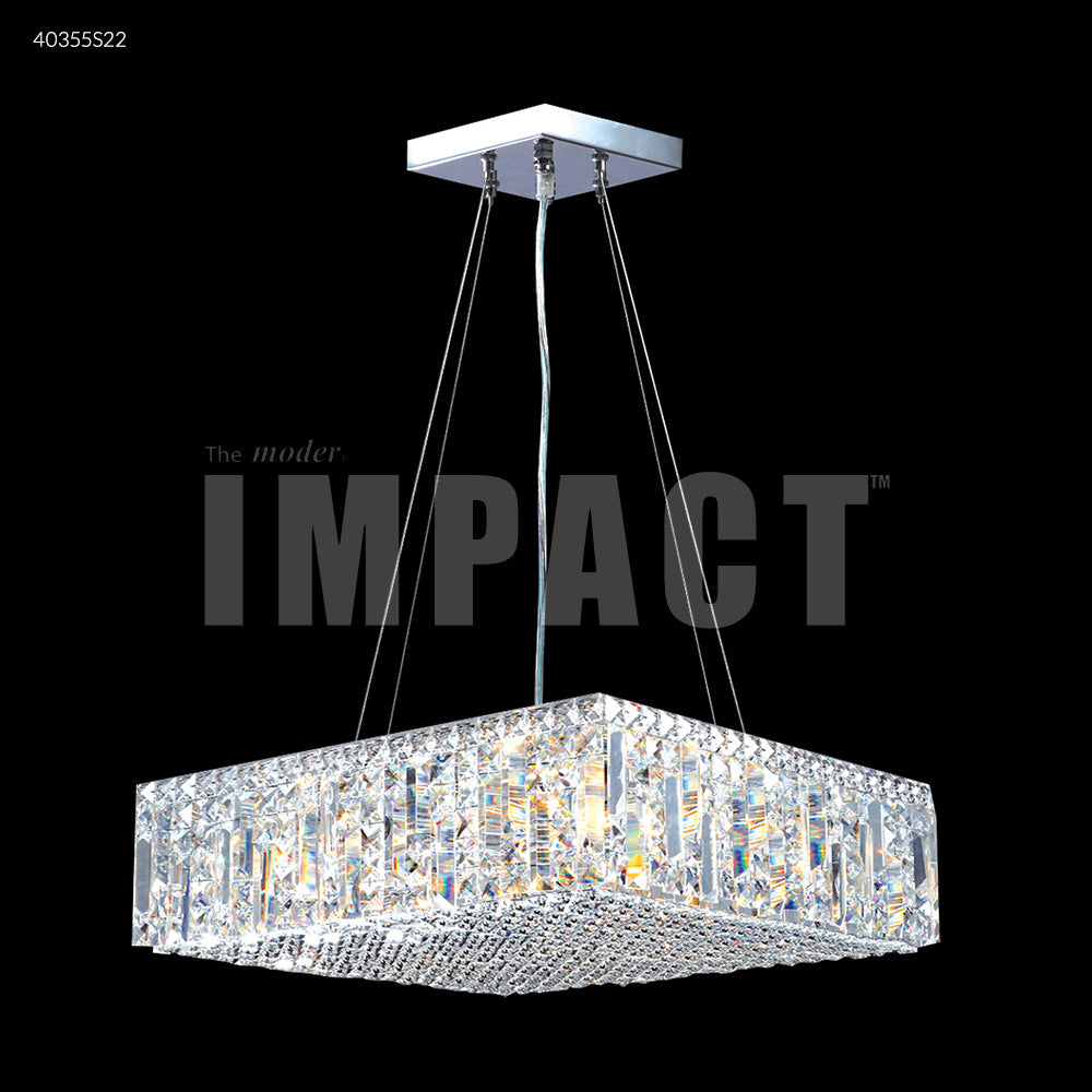 James R. Moder Canada - 40355S22 - 12 Light Chandelier - Contemporary - Silver