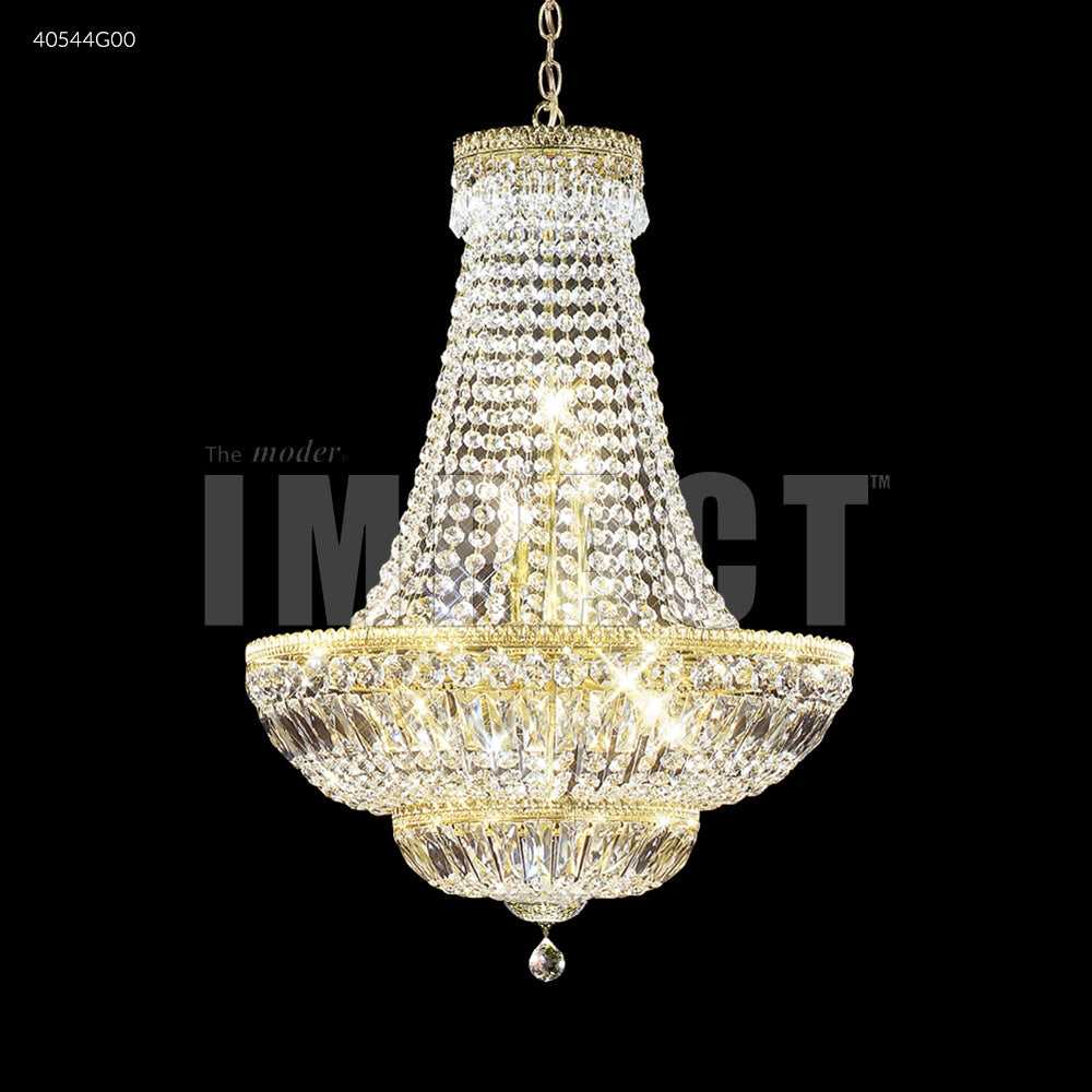 Imperial 11 Light Chandelier in Gold James R. Moder Canada