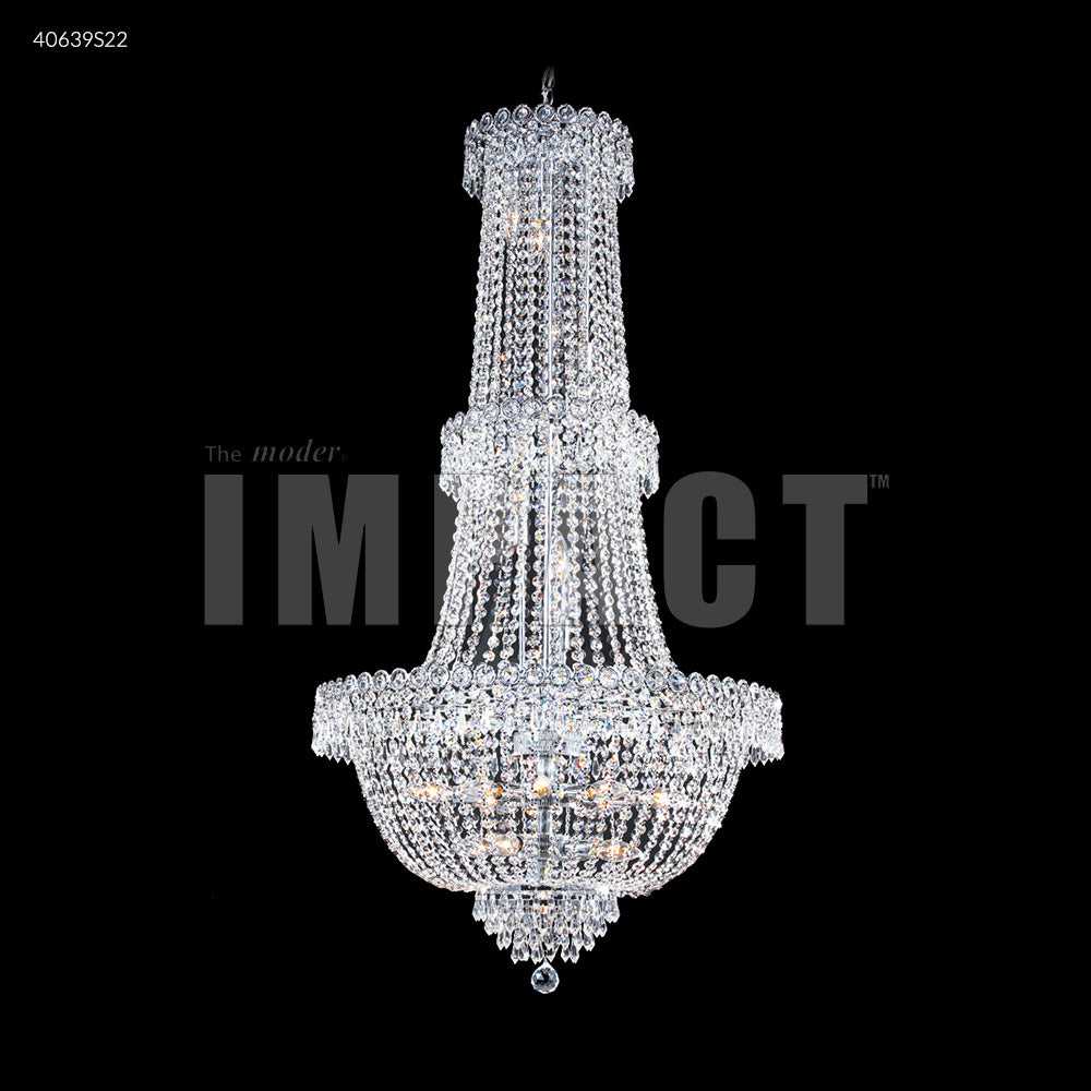Imperial 20 Light Chandelier in Silver James R. Moder Canada